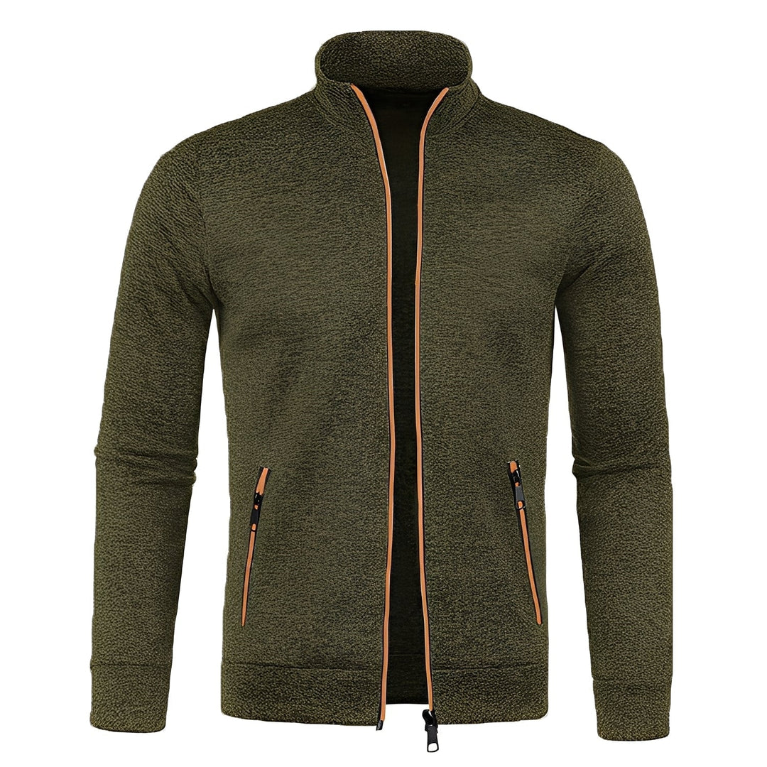 Stylische Jacke mit Reißverschlusstaschen für Herren