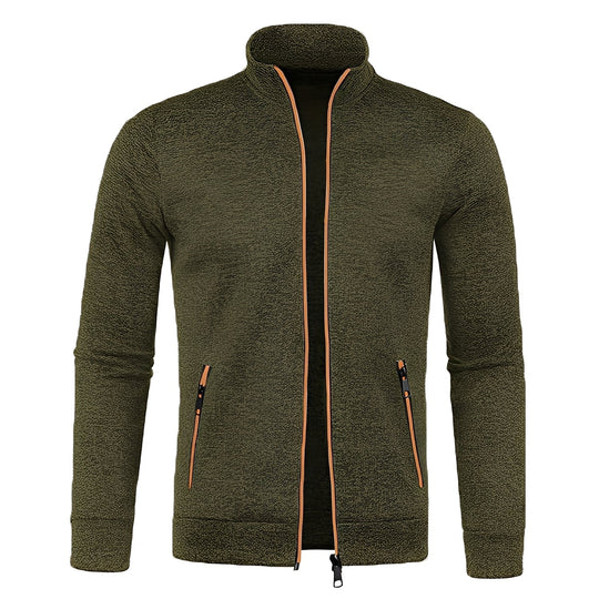 Stylische Jacke mit Reißverschlusstaschen für Herren