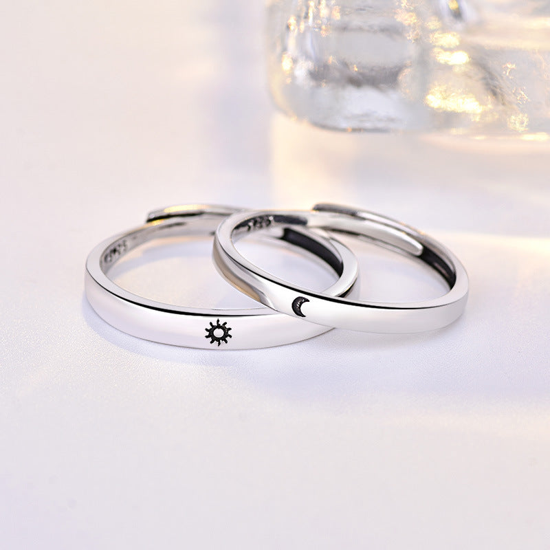 Damen minimalistischer Ring mit Sonnenmotiv Shop Nory