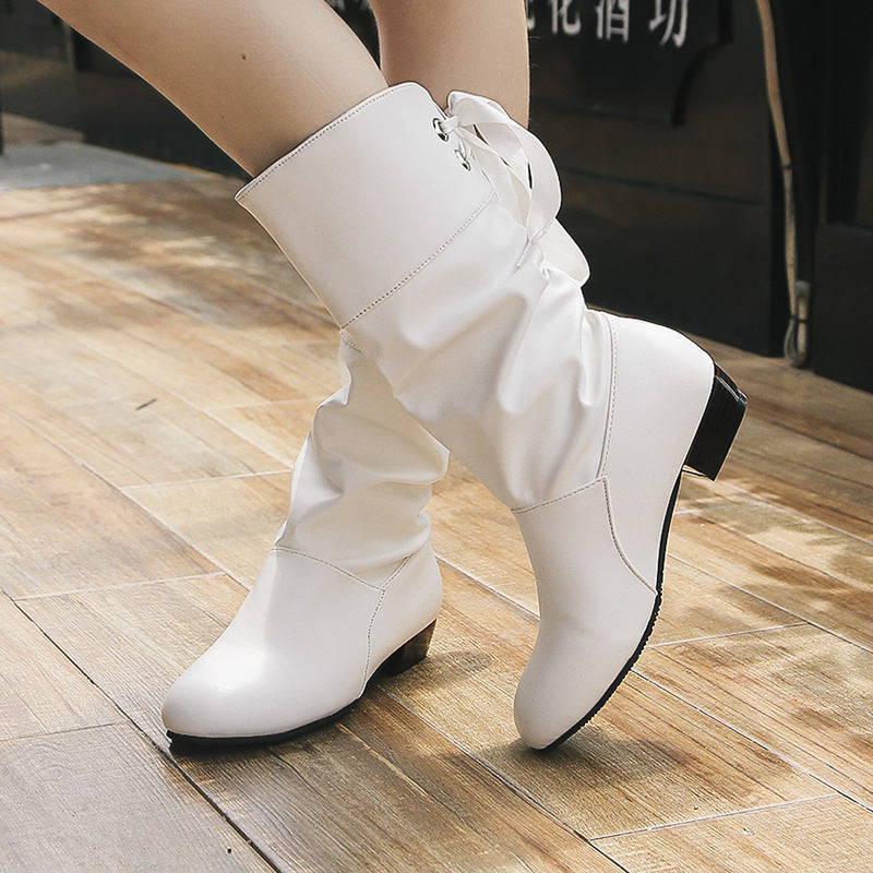 Damen Kniehohe Stiefel Shop Nory