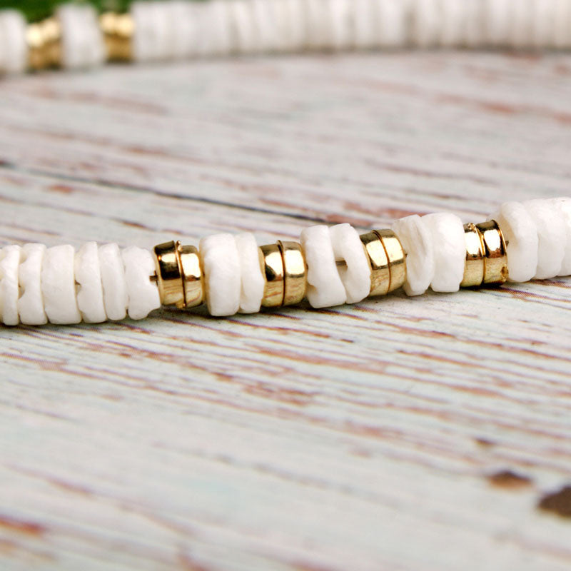 Perlenkette Mit Muschelanhänger | Shop Nory