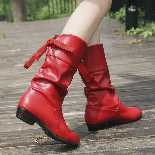 Damen Kniehohe Stiefel Shop Nory