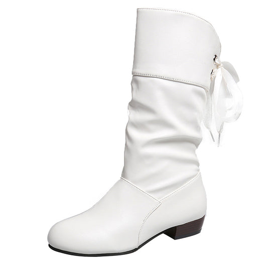 Damen Kniehohe Stiefel Shop Nory