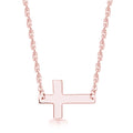 Damen Halskette mit elegantem Kreuz-Anhänger und zartem Design Shop Nory