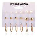 Damen Ohrstecker Set mit vielseitigen Designs und elegantem Glanz Shop Nory