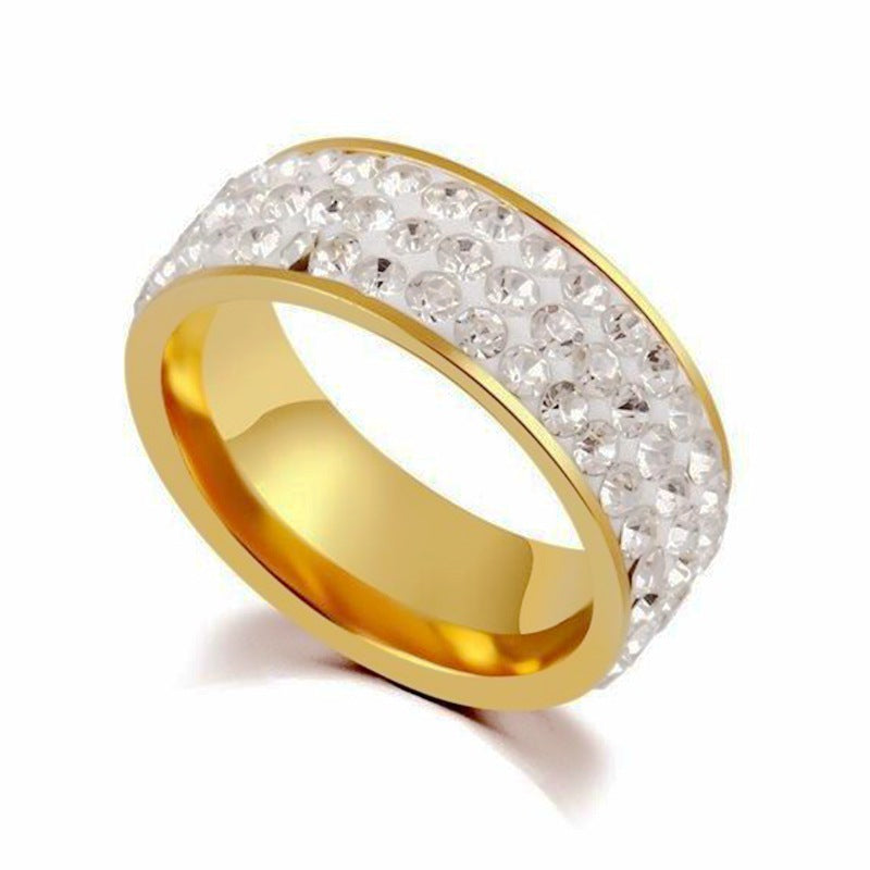 Damen Ring mit funkelndem Zirkonia-Besatz und elegantem Design Shop Nory