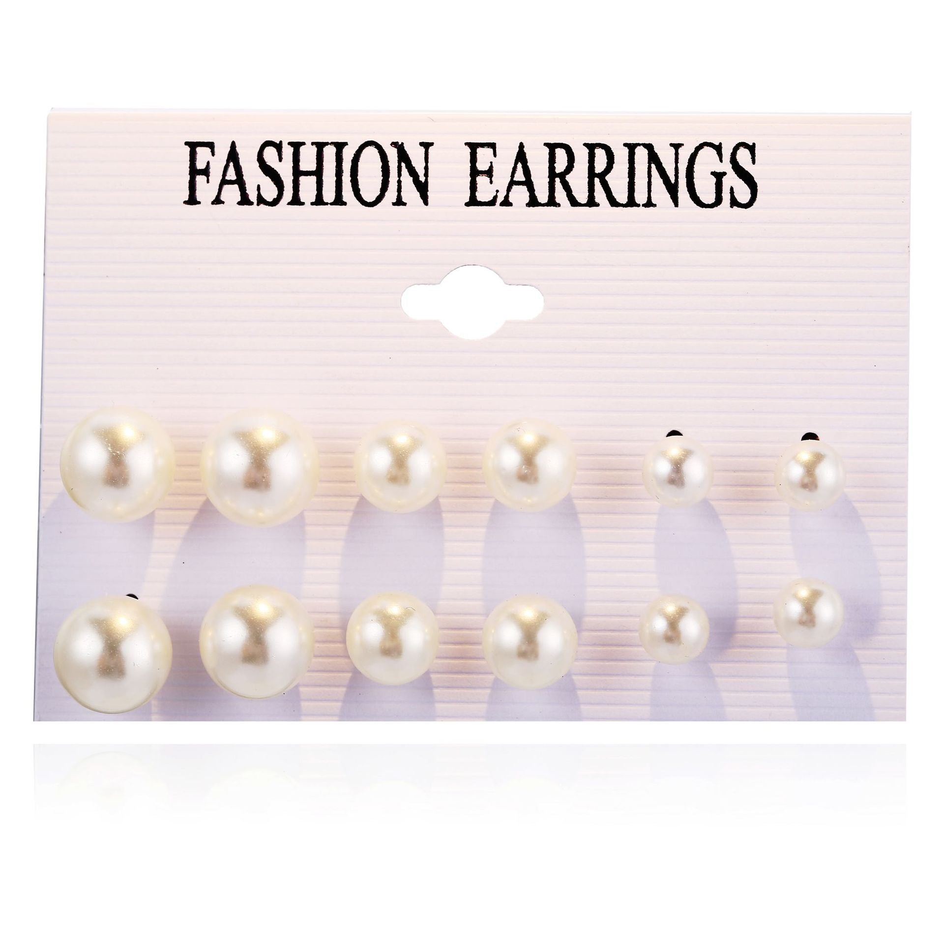 Damen Ohrstecker Set mit eleganten Perlenvariationen Shop Nory