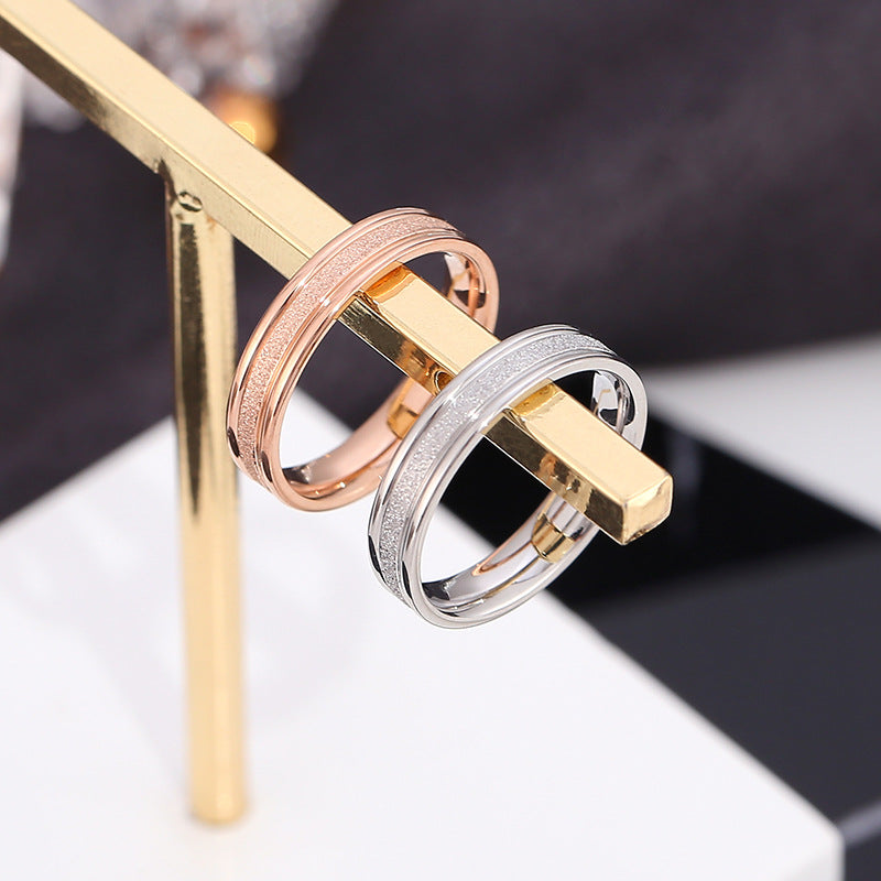 Damen Schmuckring mit elegantem strukturiertem Design Shop Nory