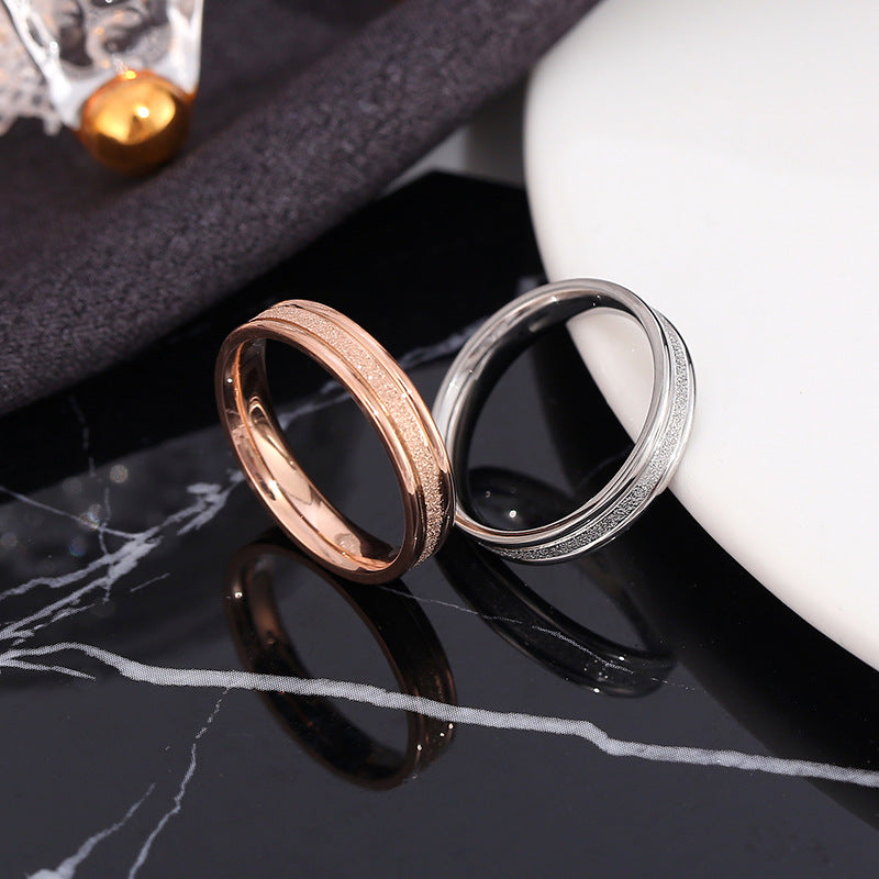 Damen Schmuckring mit elegantem strukturiertem Design Shop Nory