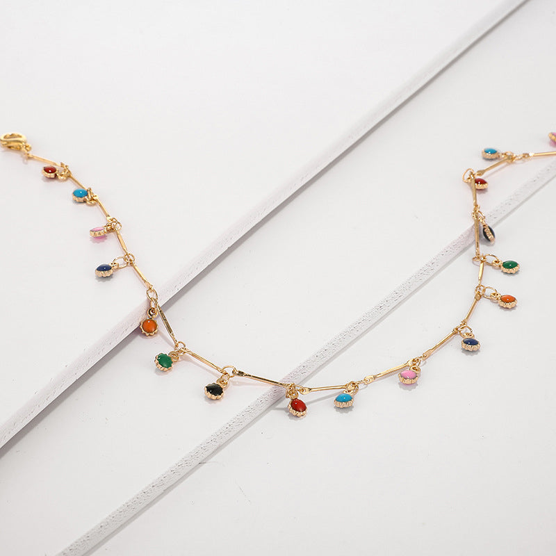 Böhmische Bunte Halskette | Shop Nory