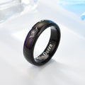 Damen Ring mit hochwertigem, graviertem Motiv und schimmernder Oberfläche Shop Nory