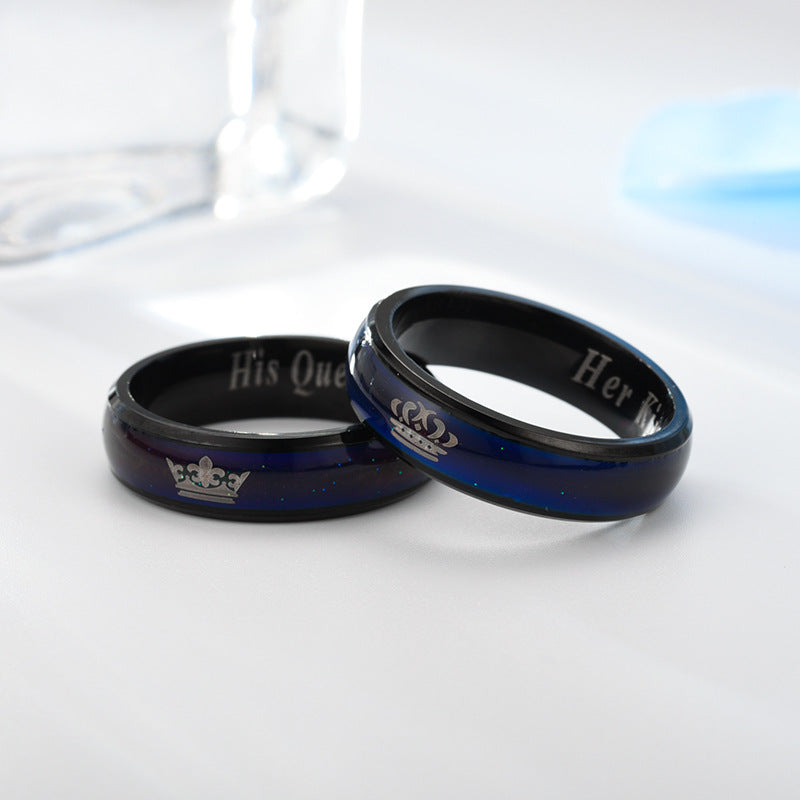 Damen Ring mit hochwertigem, graviertem Motiv und schimmernder Oberfläche Shop Nory