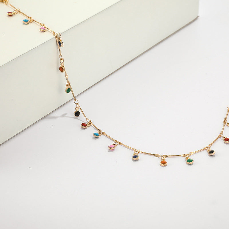 Böhmische Bunte Halskette | Shop Nory