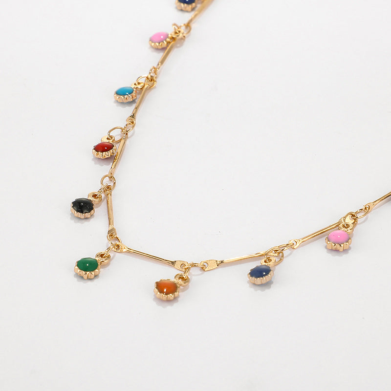 Böhmische Bunte Halskette | Shop Nory