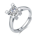 Damen Verlobungsring mit funkelndem Zirkonia-Besatz und eleganter Fassung Shop Nory