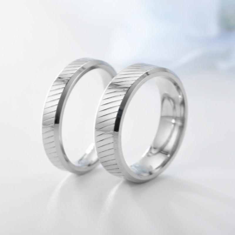 Herren Ring mit kunstvollem strukturiertem Oberflächendesign Shop Nory