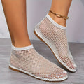 Andrea | Flache Schuhe mit Strassdekor für Frauen Shopnory