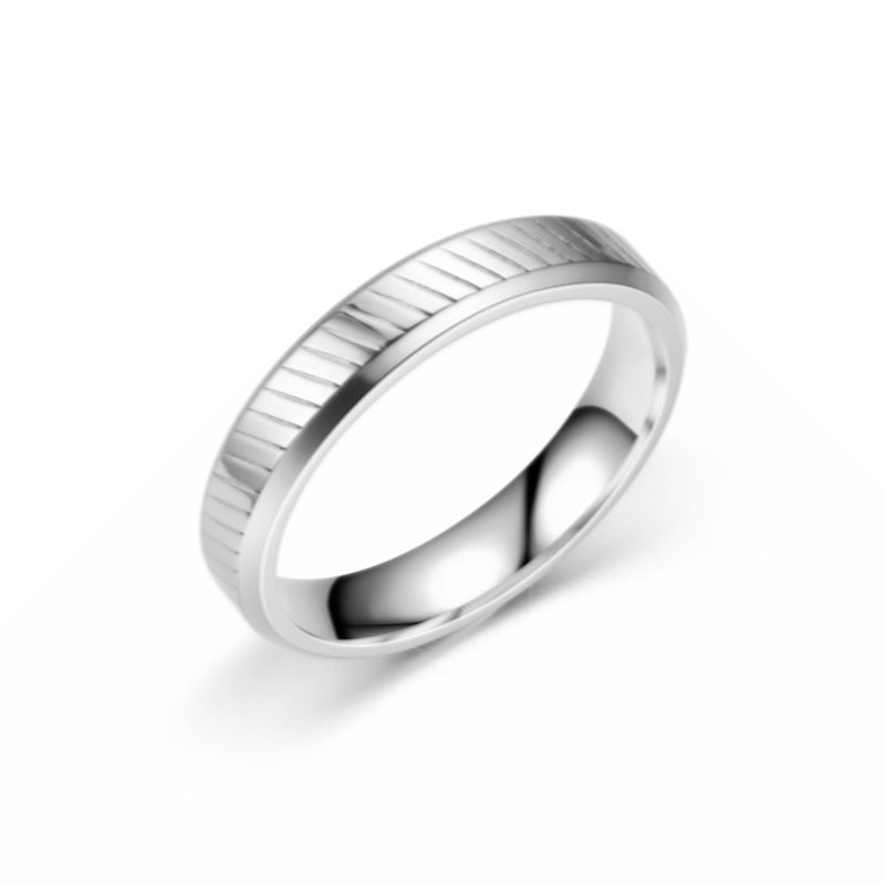 Herren Ring mit kunstvollem strukturiertem Oberflächendesign Shop Nory