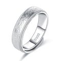 Damen Breiter Ring aus hochwertigem 999er Silber mit strukturiertem Design Shop Nory