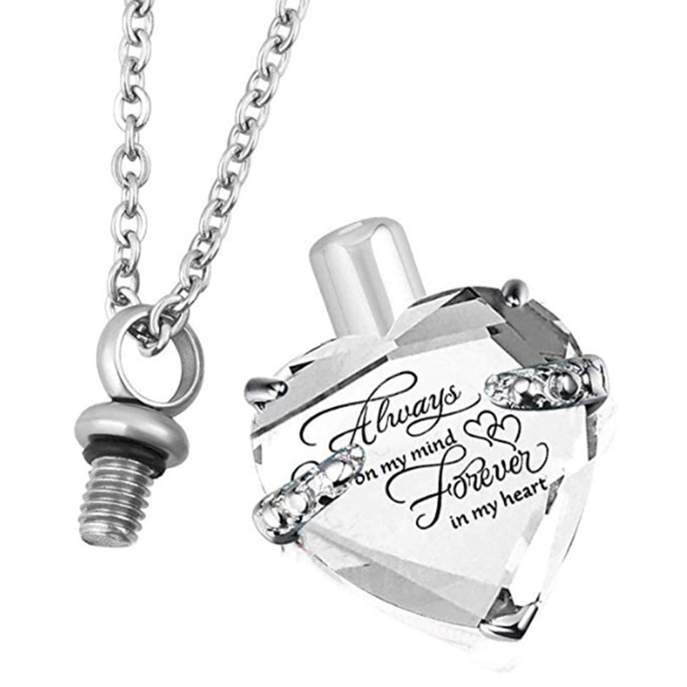 Damen Halskette mit herzförmigem Anhänger Shop Nory