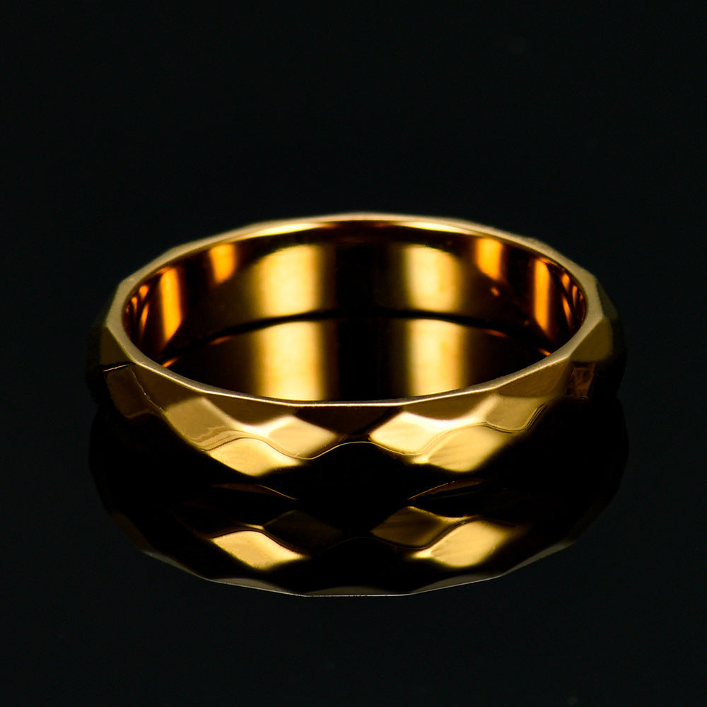 Damen Ring mit einzigartigem strukturierte Oberfläche Shop Nory