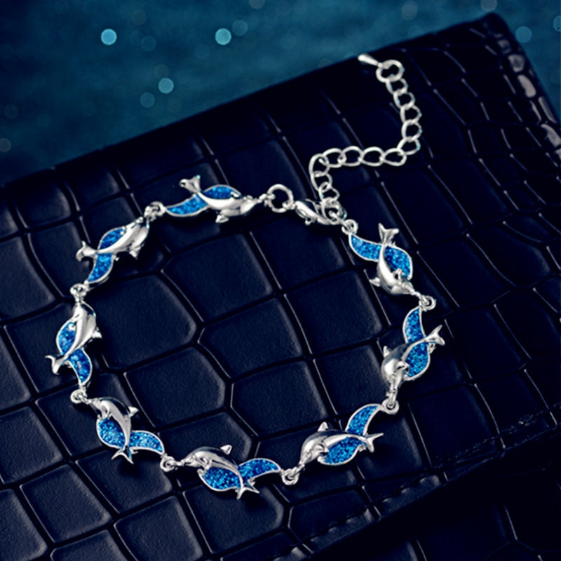 Böhmisches Delfin-Armband | Shop Nory