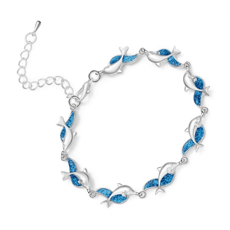 Böhmisches Delfin-Armband | Shop Nory