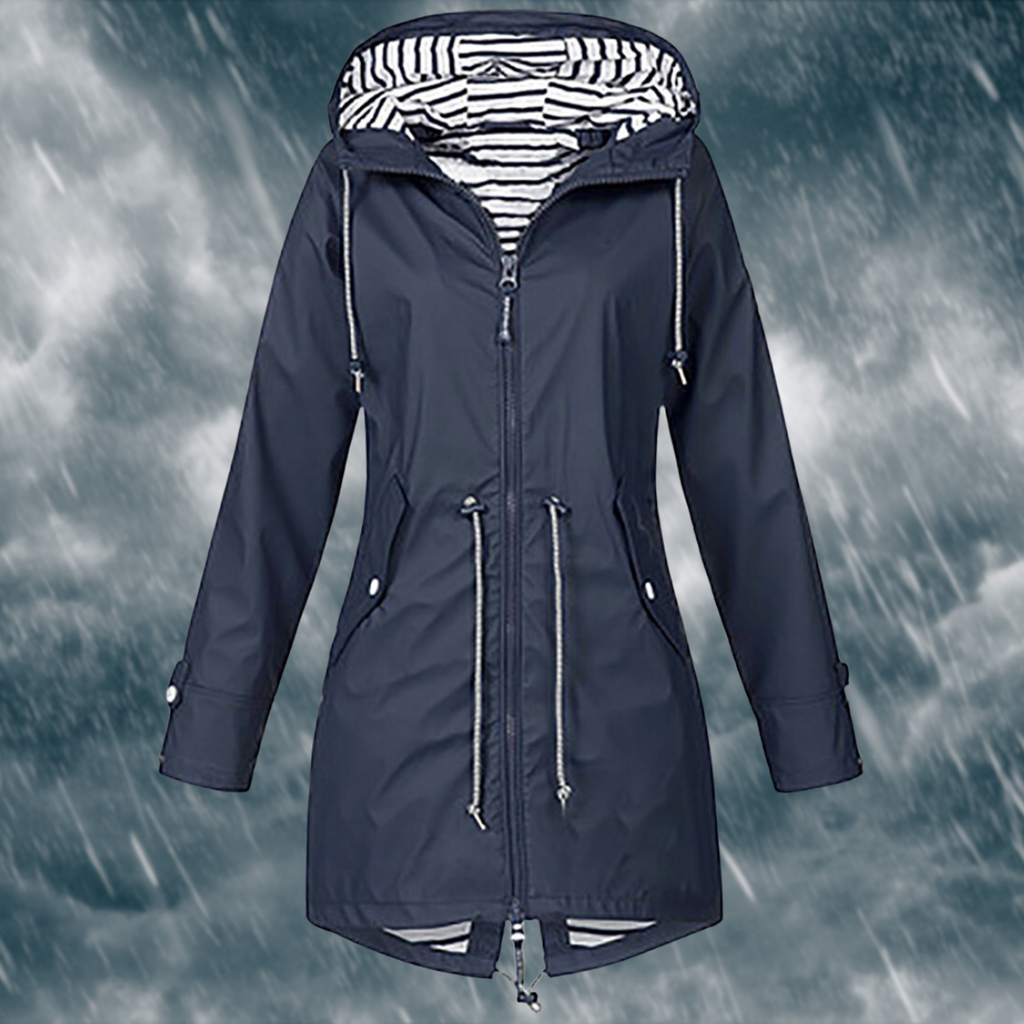 Wasserdichte Regenjacke für Damen