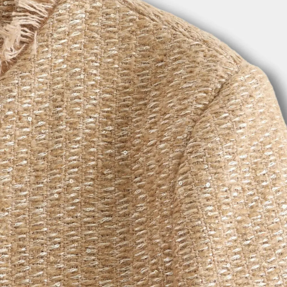 Shopnory | Übergangssaison Damen mit aufgesetzten Taschen – Estelle
