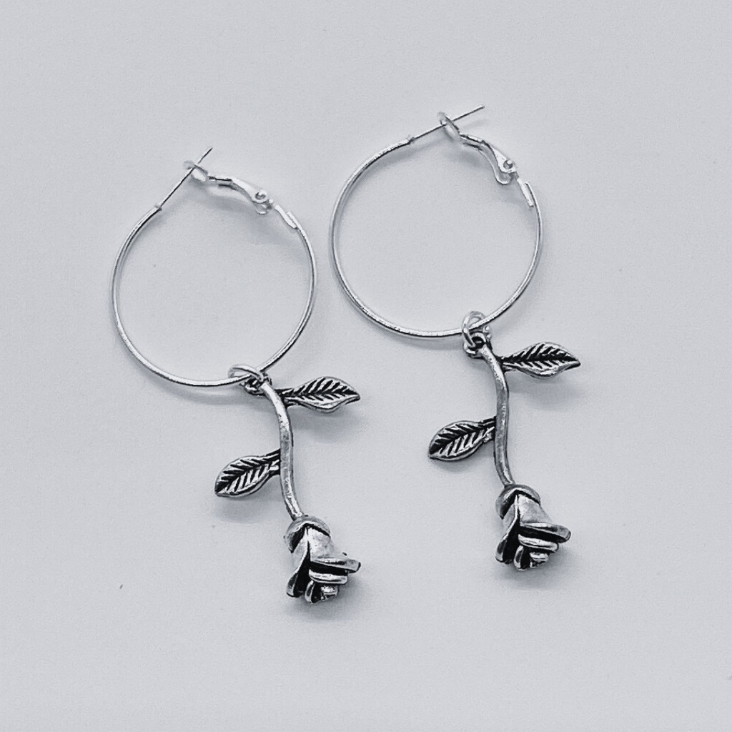 Silberne Rose Schmuckkollektion Set | Shop Nory