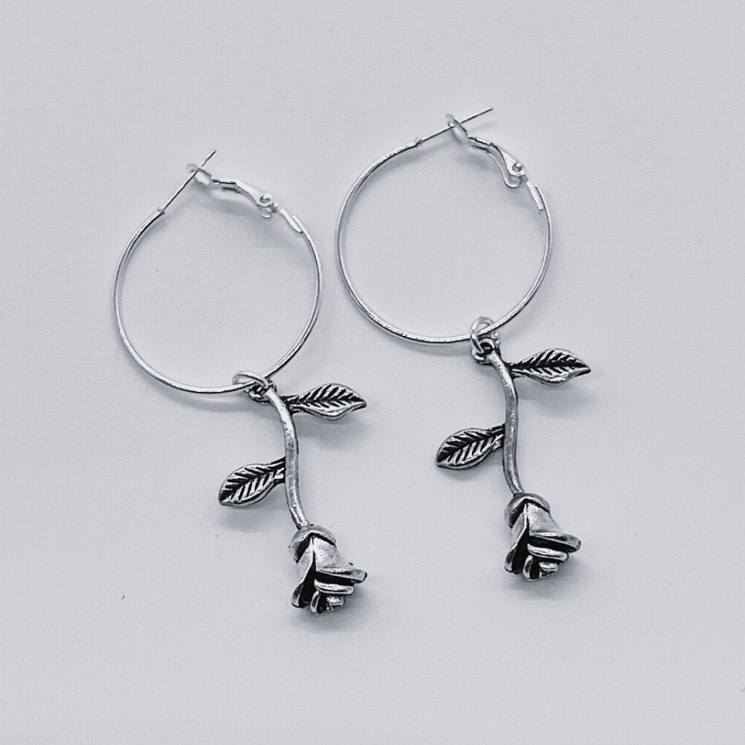 Silberne Rose Schmuckkollektion Set | Shop Nory