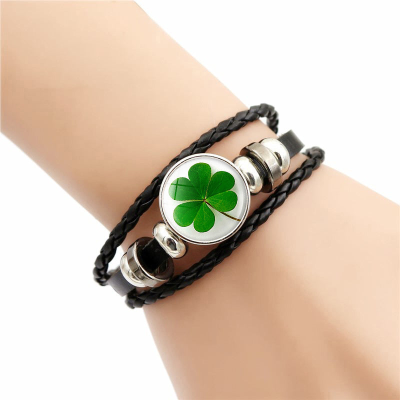 Armband Mit Vierblättrigem Kleeblatt | Shop Nory