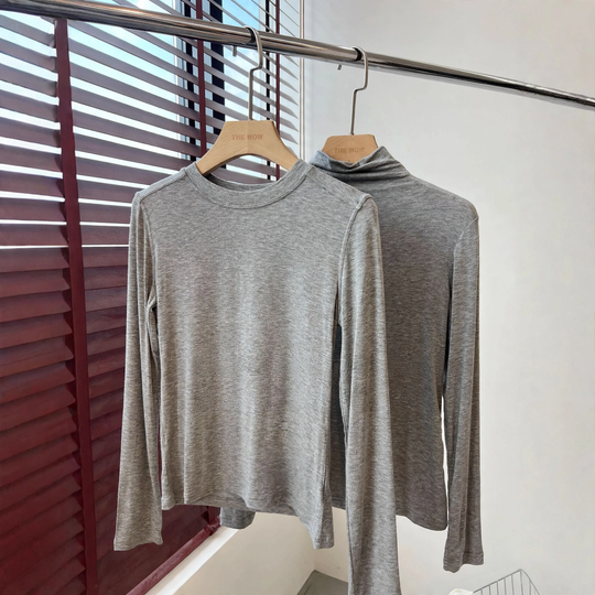 Damen-Kaschmir-Unterziehshirt