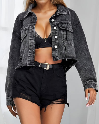 Shopnory | Denim Kurzjacke