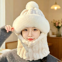 Upgrade Pompom Beigeweiss