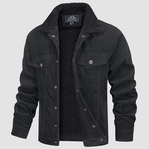 Herren Winterjacke mit Kapuze