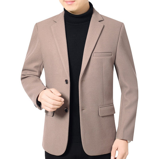 Herren Elegantes Wollmix-Sakko mit Slim Fit und Reverskragen Shop Nory