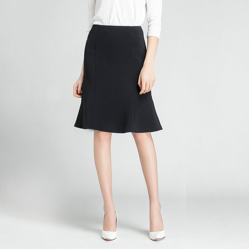 Damen Schwingender Midi-Rock mit eleganter Passform
