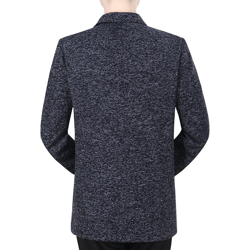 Herren Strukturiertes Casual-Sakko mit dezentem Melange-Effekt und Zweiknopf-Silhouette Shop Nory