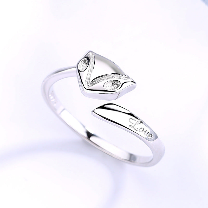 Damen Offener Ring mit kreativem Tiermotiv Shop Nory