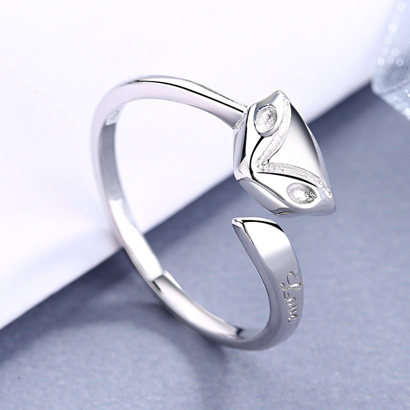 Damen Offener Ring mit kreativem Tiermotiv Shop Nory