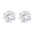 Damen Ohrringe mit funkelnden Kristallen in exquisitem Kranzdesign Shop Nory