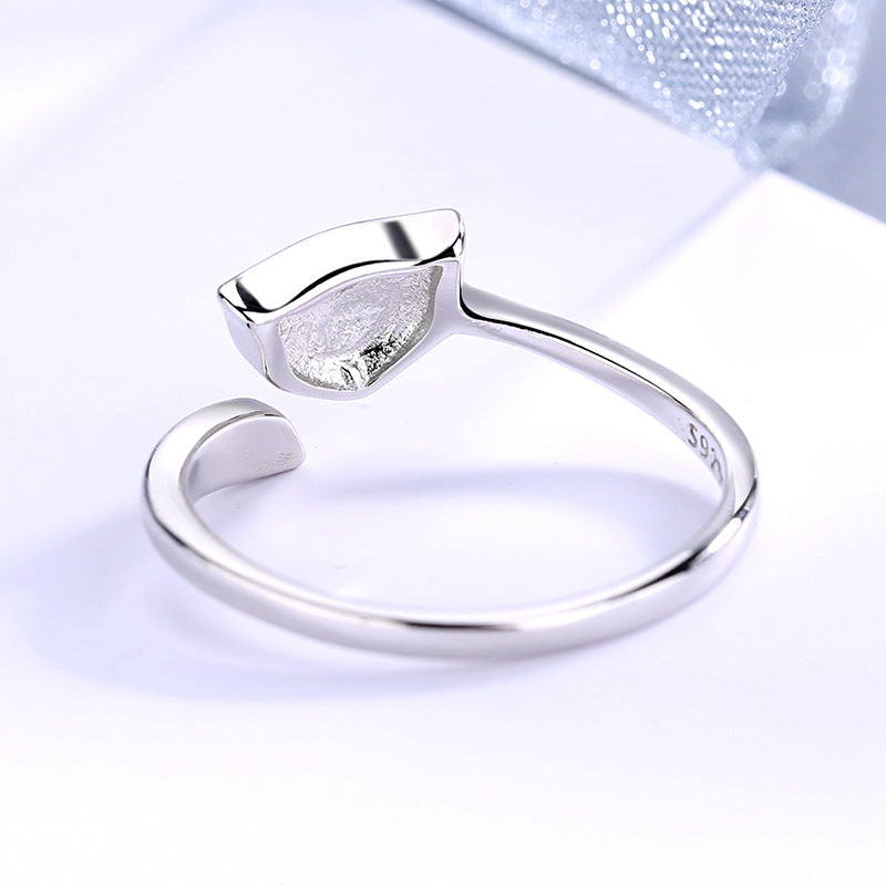 Damen Ring mit kreativem Tiermotiv und funkelnden Zirkonsteinen Shop Nory