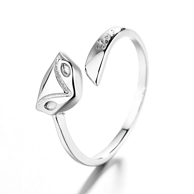 Damen Offener Ring mit kreativem Tiermotiv Shop Nory