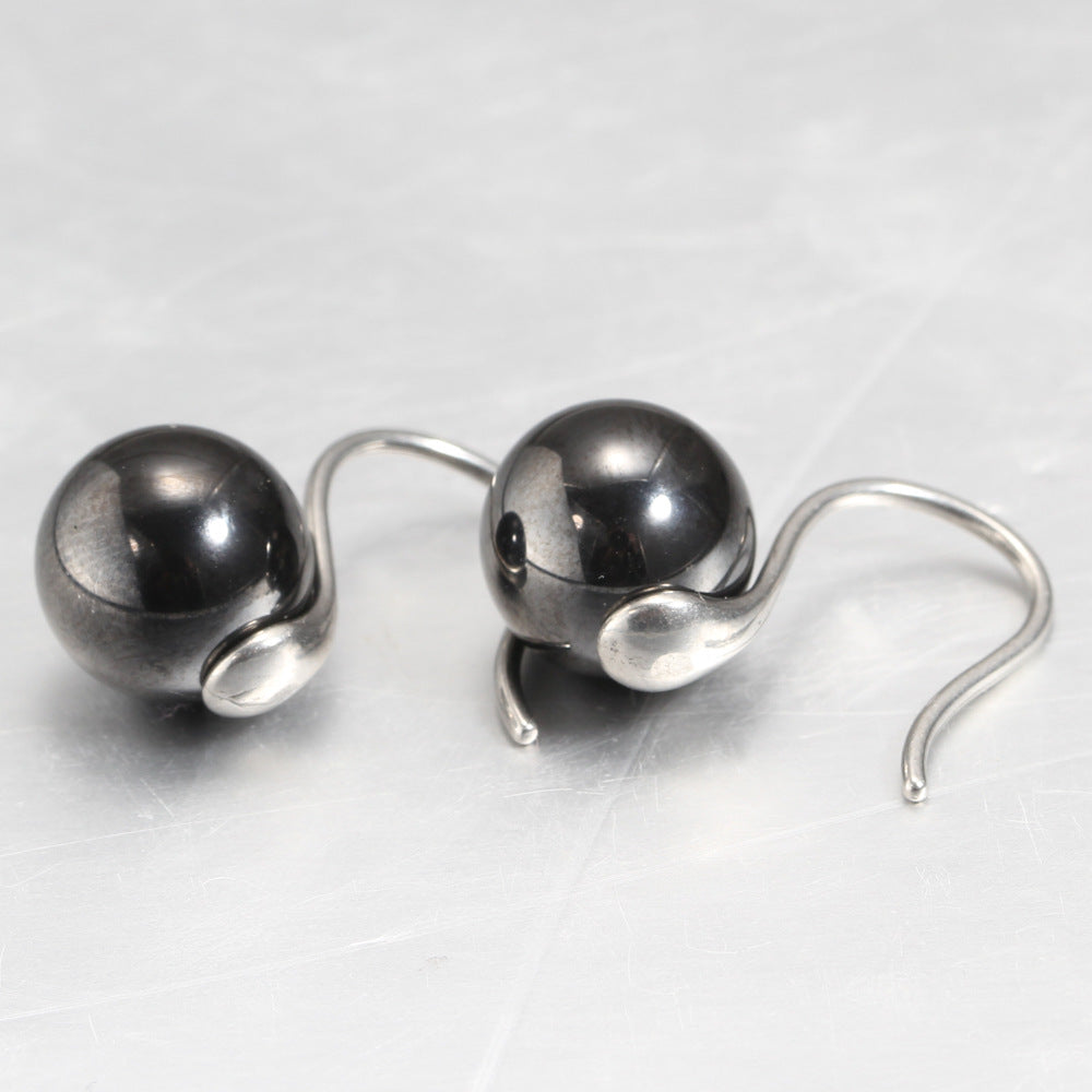 Damen Ohrhänger mit elegantem Kugeldesign und hochwertigem Metall Shop Nory
