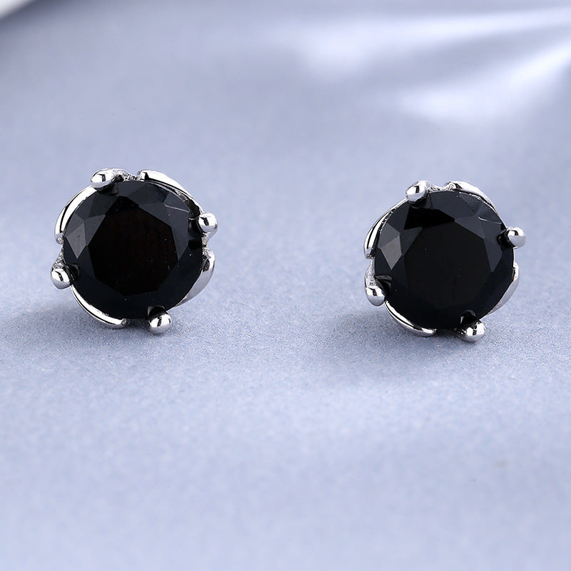 Damen Ohrringe mit funkelnden Kristallen in exquisitem Kranzdesign Shop Nory