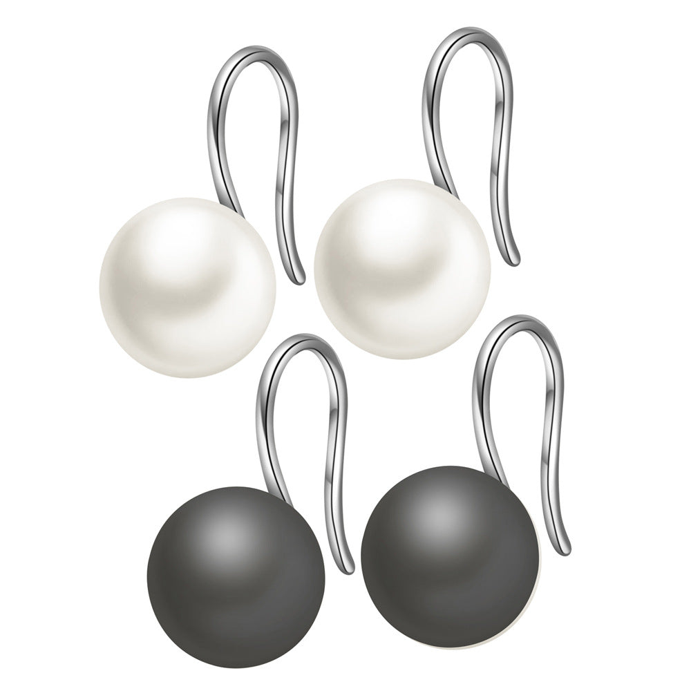 Damen Ohrhänger mit elegantem Kugeldesign und hochwertigem Metall Shop Nory
