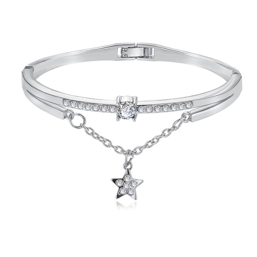 Damenarmband mit funkelndem Anhänger Shop Nory