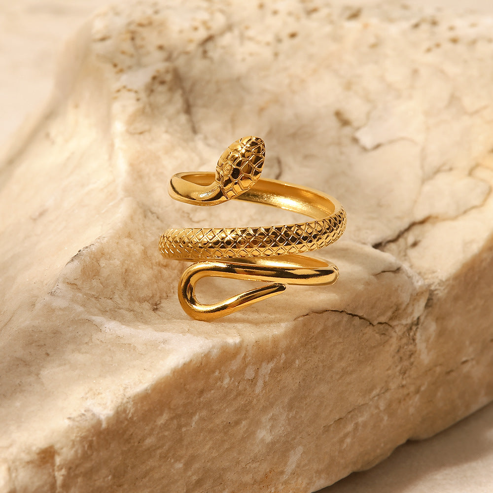 Ring "Snake" in Edelstahl | Shop Nory