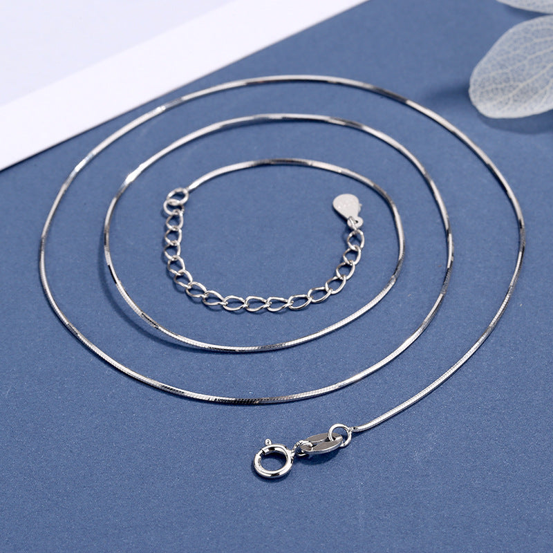 Damen Halskette mit feiner Gliederstruktur und verstellbarem Verschluss Shop Nory